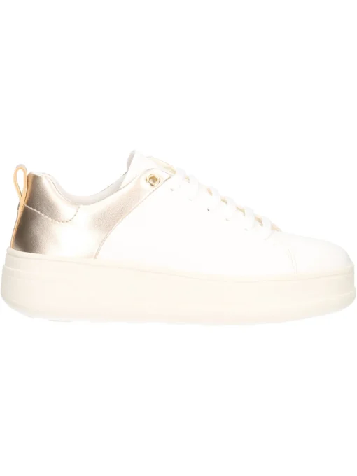 Sneaker platform Geox Spherica da donna bianca