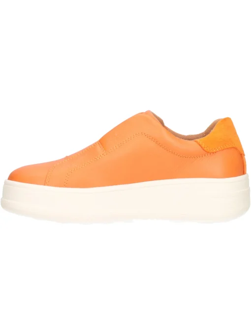 Sneaker platform Geox Spherica da donna arancione