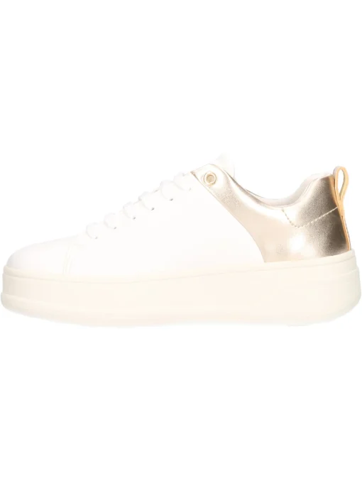 Sneaker platform Geox Spherica da donna bianca