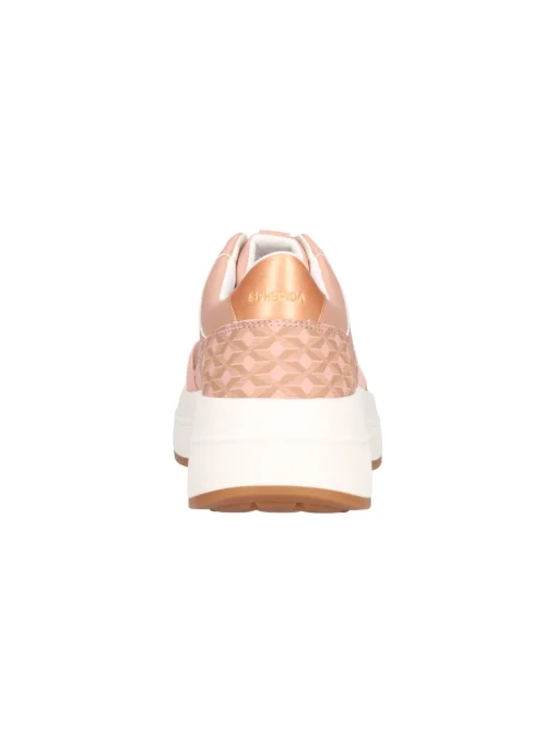 Sneaker platform Geox Spherica da donna rosa