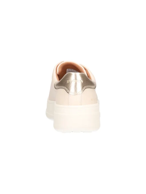 Sneaker platform Geox Spherica da donna avorio
