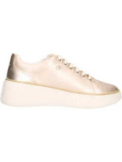 Sneaker platform Geox Sunnetty da donna oro