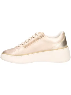 Sneaker platform Geox Sunnetty da donna oro