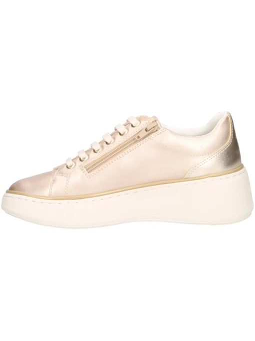 Sneaker platform Geox Sunnetty da donna oro