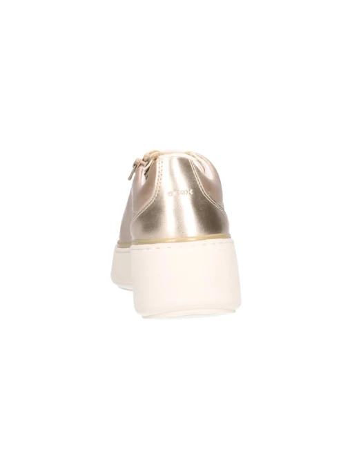 Sneaker platform Geox Sunnetty da donna oro