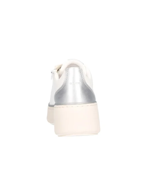 Sneaker platform Geox Sunnetty da donna bianca