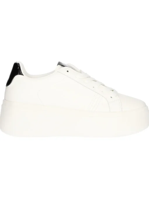 Sneaker platform Goldu0026amp;Gold da donna bianca