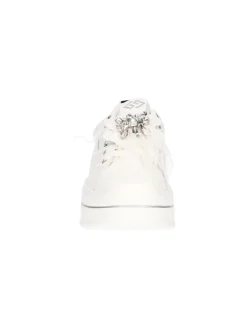 Sneaker platform Goldu0026amp;Gold da donna bianca