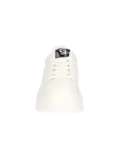 Sneaker platform Goldu0026amp;Gold da donna bianca