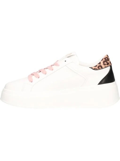 Sneaker platform Goldu0026amp;Gold da donna bianca