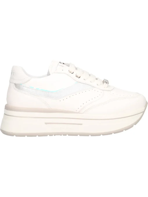 Sneaker platform Janetu0026amp;Janet da donna bianca
