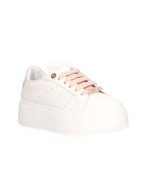 Sneaker platform Janetu0026amp;Janet da donna bianca