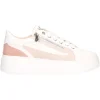 Sneaker platform Keys da donna avorio