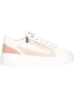 Sneaker platform Keys da donna avorio