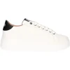 Sneaker platform Keys da donna avorio chiaro