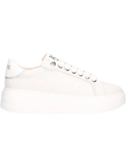 Sneaker platform Keys da donna avorio
