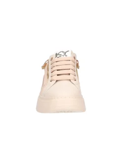 Sneaker platform Keys da donna beige