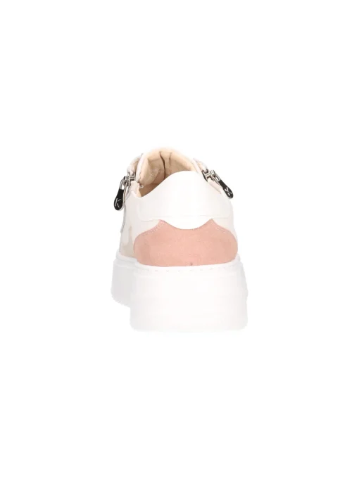 Sneaker platform Keys da donna avorio
