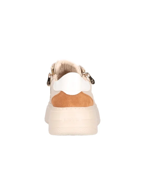 Sneaker platform Keys da donna beige
