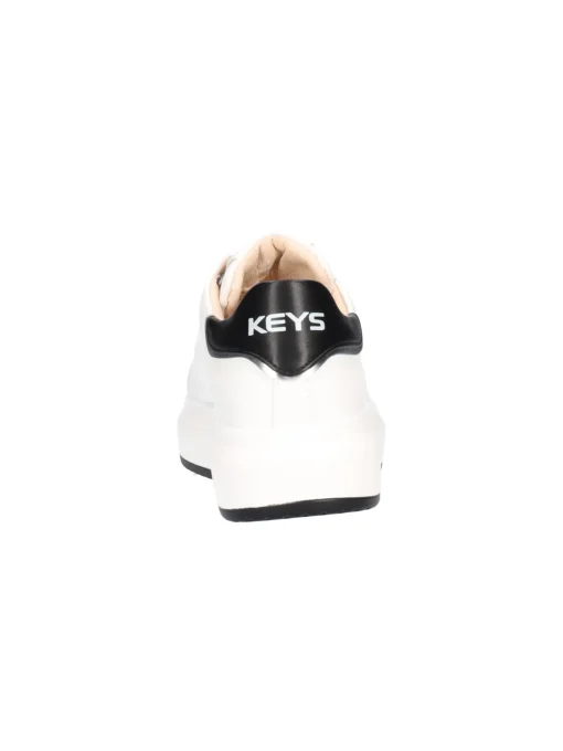 Sneaker platform Keys da donna bianca