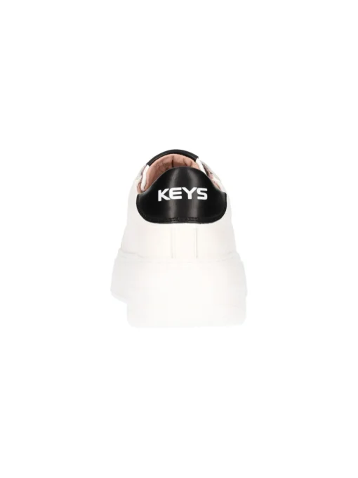 Sneaker platform Keys da donna avorio chiaro