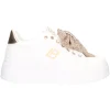 Sneaker platform Laura Biagiotti da donna bianca
