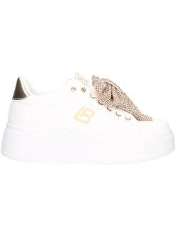 Sneaker platform Laura Biagiotti da donna bianca