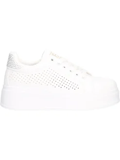 Sneaker platform Laura Biagiotti da donna bianca