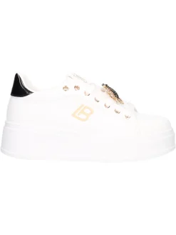 Sneaker platform Laura Biagiotti da donna bianca