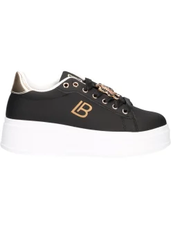 Sneaker platform Laura Biagiotti da donna nera