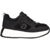 Sneaker platform Laura Biagiotti da donna nera