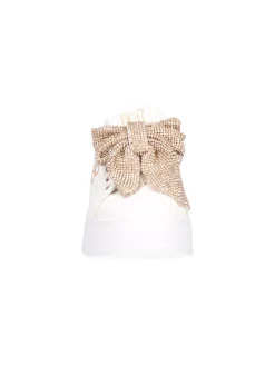 Sneaker platform Laura Biagiotti da donna bianca