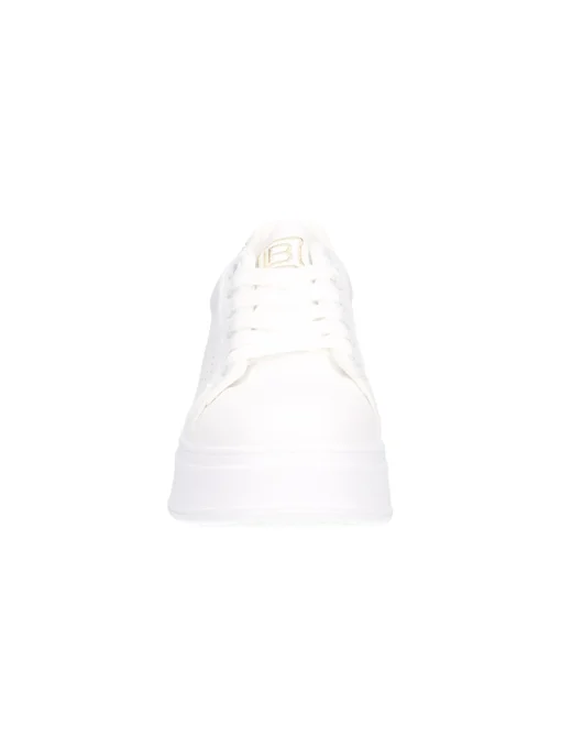 Sneaker platform Laura Biagiotti da donna bianca