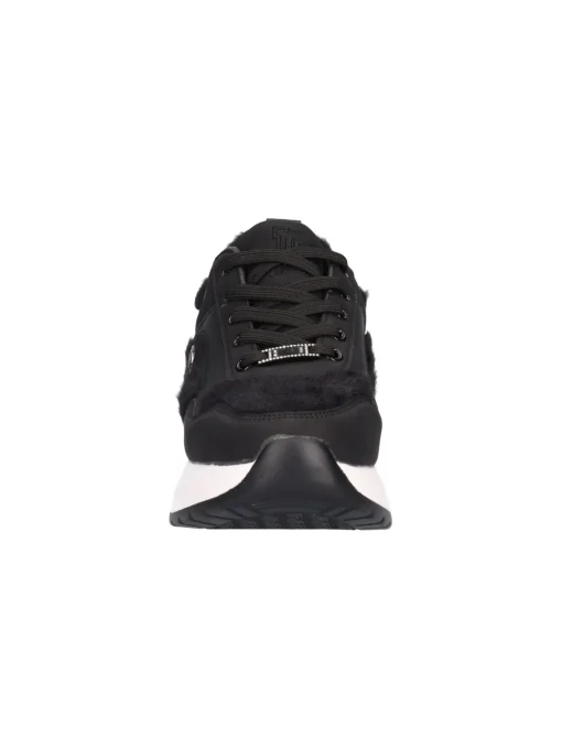 Sneaker platform Laura Biagiotti da donna nera
