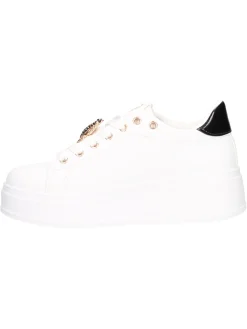 Sneaker platform Laura Biagiotti da donna bianca