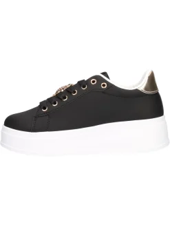 Sneaker platform Laura Biagiotti da donna nera