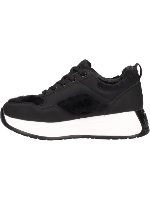 Sneaker platform Laura Biagiotti da donna nera