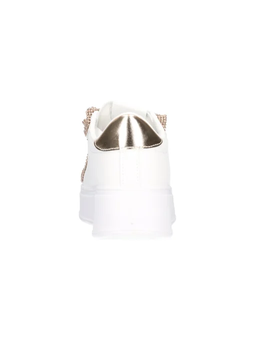 Sneaker platform Laura Biagiotti da donna bianca