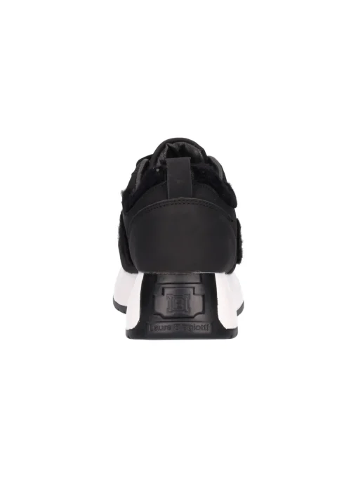 Sneaker platform Laura Biagiotti da donna nera