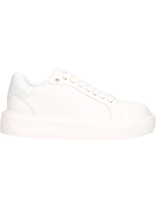 Sneaker platform Liu Jo Kylie 32 da donna bianca