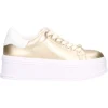 Sneaker platform Liu Jo Selma 16 da donna oro metallizzata