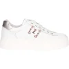 Sneaker platform Nero Giardini da donna bianca