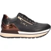 Sneaker platform Nero Giardini da donna nera