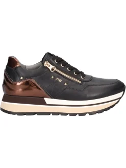 Sneaker platform Nero Giardini da donna nera