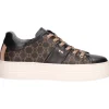 Sneaker platform Nero Giardini da donna nera