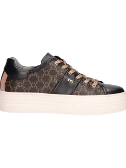Sneaker platform Nero Giardini da donna nera