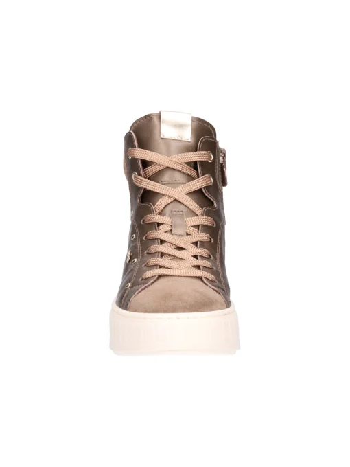 Sneaker platform Nero Giardini da donna marrone