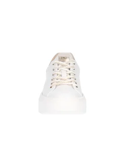 Sneaker platform Nero Giardini da donna bianca