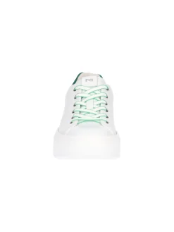 Sneaker platform Nero Giardini da donna bianca