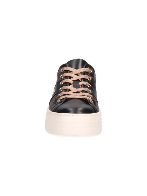 Sneaker platform Nero Giardini da donna nera